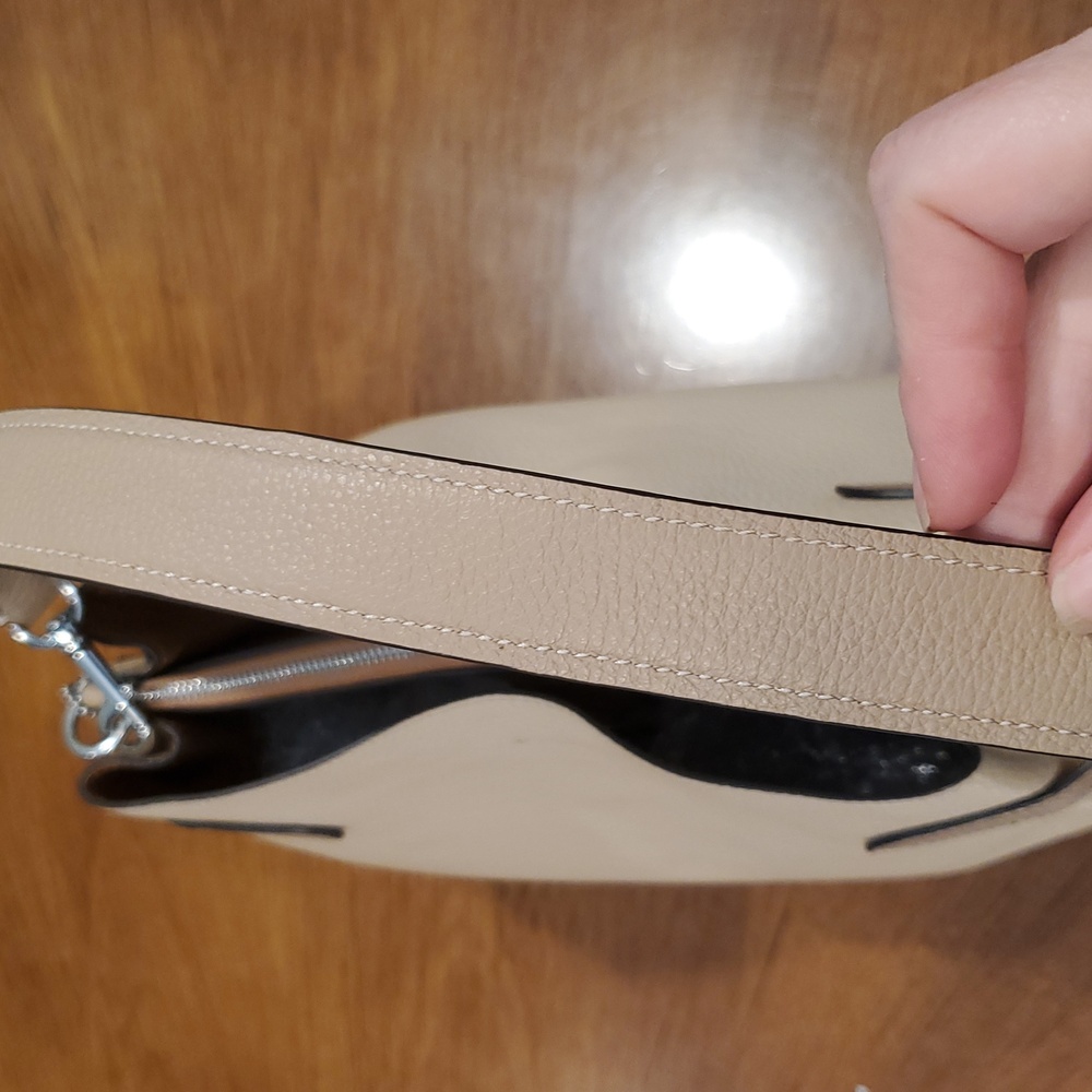 Coach Hanna 2 Tone Shoulder Bag - Picture 6 of 15